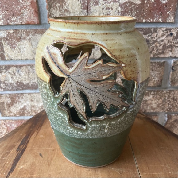 Handmade Other - Artisan Pottery Faux Vase Signed by Artist Robert Alewine Gorgeous!
